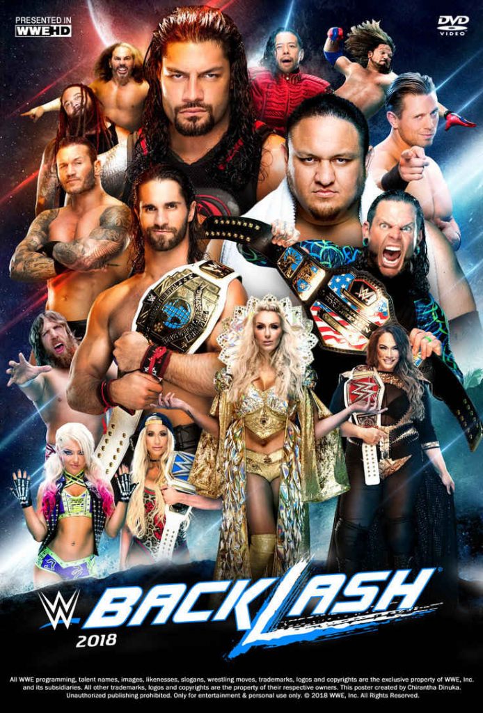 مشاهدة وتحميل عرض باكلاش WWE Backlash 2018 مترجم بجودة عالية Shahiid