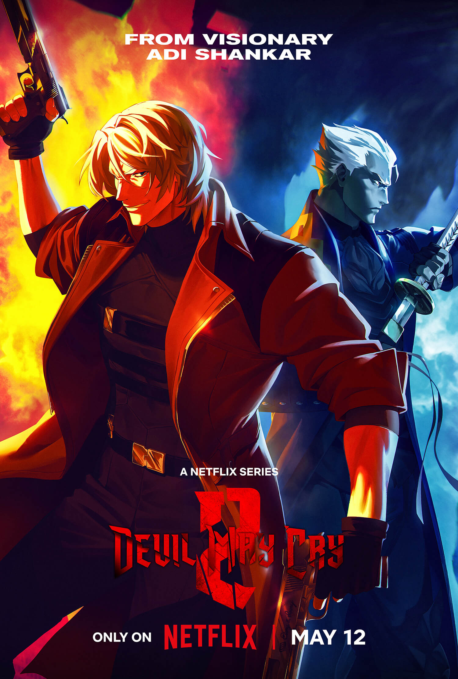 الملصق الرسمي لأنمي Devil May Cry Season 2 الموسم الثاني مترجم