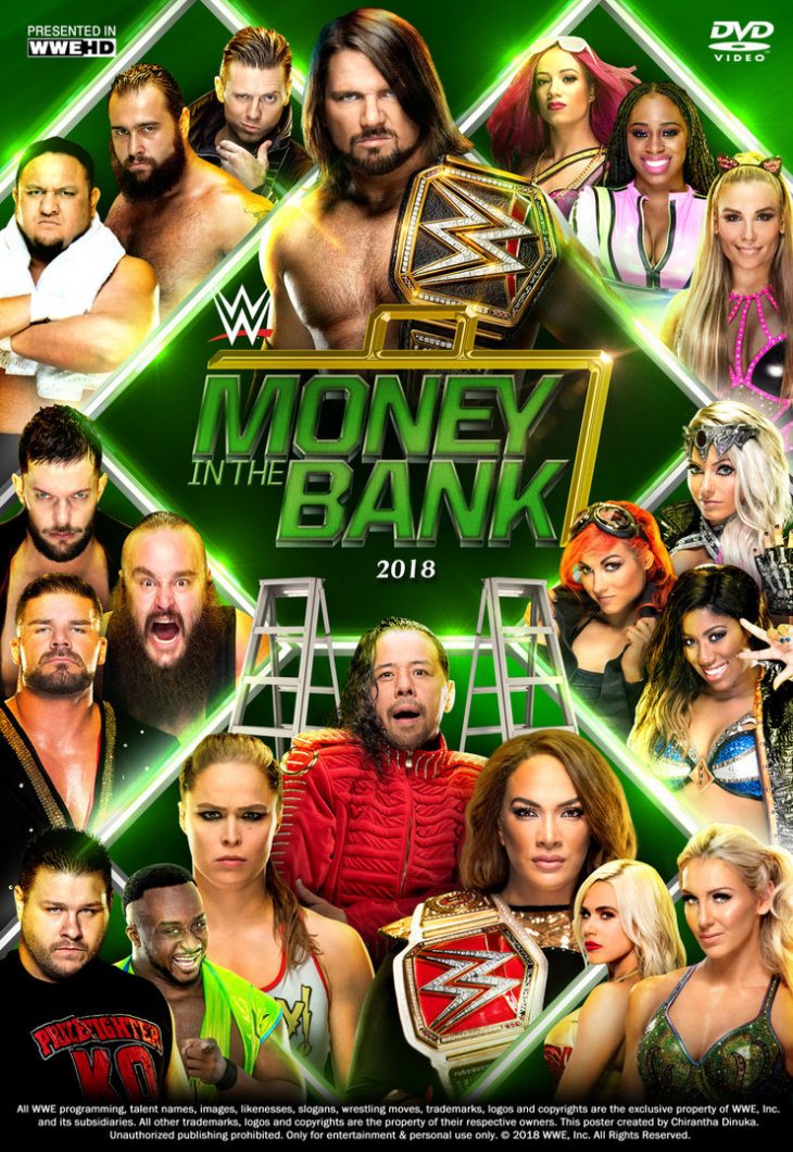 مشاهدة وتحميل عرض موني ان ذا بانك WWE Money in the Bank 2018 مترجم